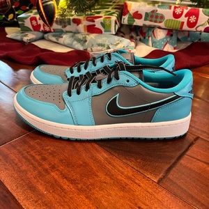 Nike Jordan 1 Low G Golf Shoes “Gamma Blue” Grey FZ3248-001 Men's Size 9 NEW